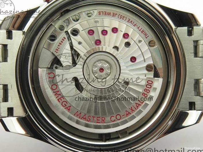 1222 Effortless 2018 Seamaster Diver 300M OMF Best Edition Blue Ceramic Gray Dial on SS Bracelet A8800 (Black Balance Wheel) 7958